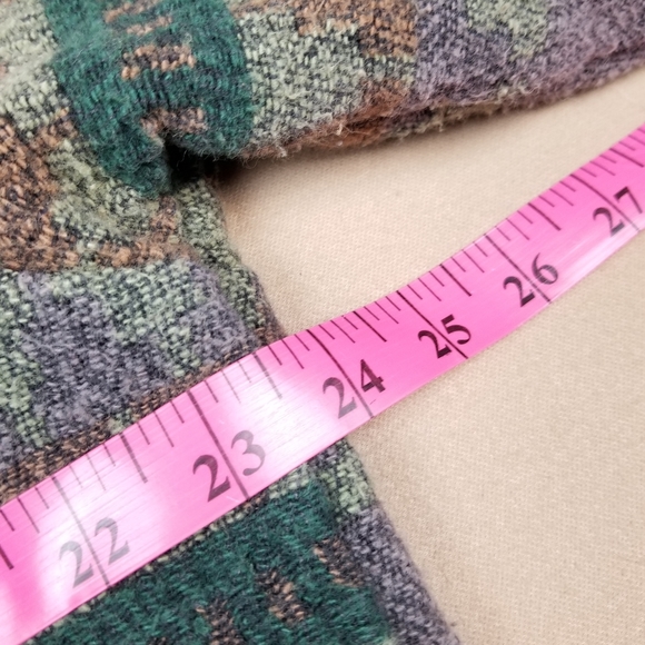 VTG 90's 00's Heavyweight Multicolored Stripes Ind - Picture 7 of 9